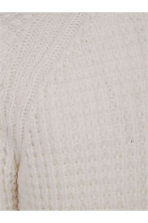 Maglione in alpaca e lana vergine bianco ROBERTO COLLINA | 253M42103M4202